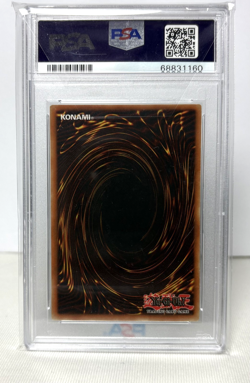 2002 YuGiOh VIOLET CRYSTAL 1st Ed. PSA 9 LOB-042 The Legend of Blue-Eyes White - Image 2