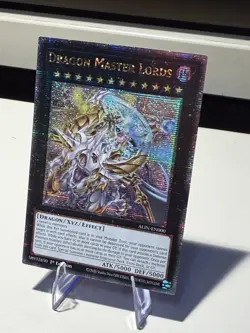 Dragon Master Lords Alin-En000 1st Edition Quarter Century Secret Rare Near Mint - Image 3