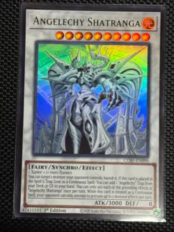 Angelechy Shatranga 1st Edition Ultra Rare Chaos Origins CORI-EN090 NM - Image 1