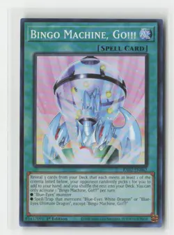 Bingo Machine, Go!!! RA02-EN062 25th Rarity Collection II 1st Edition NM - Image 1