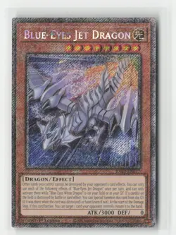 Blue-Eyes Jet Dragon (Platinum Secret Rare) RA02-EN017 25th II 1st Edition NM - Image 1