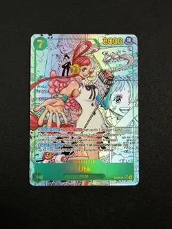 One Piece TCG Uta EB03-061 SEC Special Alt Art/Manga Rare Mint English - Image 1