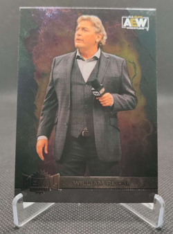 2022 Upper Deck SkyBox Metal Universe AEW #72 William Regal wrestling card - Image 1