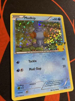 Mudkip 19/25 | 25th Anniversary McDonalds Promo 2021 Pokemon TCG Card | Holo - Image 2