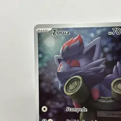 Pokemon TCG Zorua 075/064 Illustration Rare Shrouded Fable Card Near Mint - Image 4
