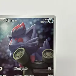 Pokemon TCG Zorua 075/064 Illustration Rare Shrouded Fable Card Near Mint - Image 5