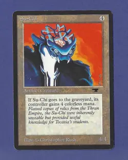 1994 Magic the Gathering - Su-Chi - Antiquities MTG - Image 1