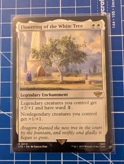 Flowering of the White Tree / Magic MTG / Lord of the Rings - Rare - NM - Image 1