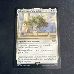 Flowering of the White Tree / Magic MTG / Lord of the Rings - Rare - NM - Image 1