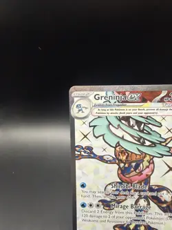 Greninja Ex 198/167 Ultra Rare Holo SV06: Twilight Masquerade Pokemon Card TCG - Image 3