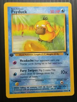 Pokemon TCG Psyduck 3-Card Lot Misty's Psyduck 193/182 + 53/62 + 99/132 - Image 4