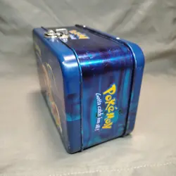 Rare 1999 Nintendo Pokemon Trading Card Box Tin LunchBox Official - Image 2