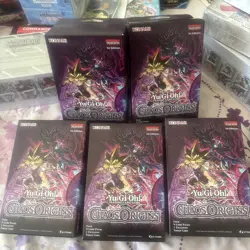 Yu-Gi-Oh! Trading Card Game: Chaos Origins 5 Box Lot Factory Sealed - Image 1