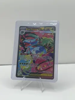 Pokemon Mega Venusaur EX Holo Card 177/132 Mega Evolution Series - Image 1