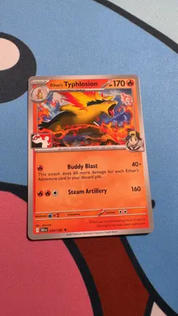 Ethan's Typhlosion 034/182 Rare Prize Pack Series Cards Pokemon Near Mint - Image 1