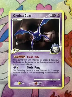 Crobat G - 47/127 - Pokemon Platinum Card MP - Image 1