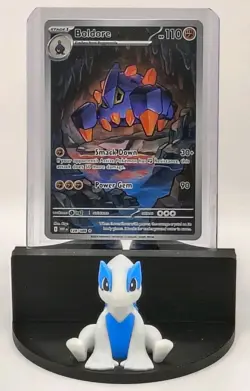 2025 Pokemon TCG White Flare Boldore 126/086 Illustration Rare Pokemon Card NM - Image 1