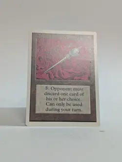 1993 MTG Unlimited Edition Disrupting Scepter - Lightly PLayed - Ungraded - Image 4
