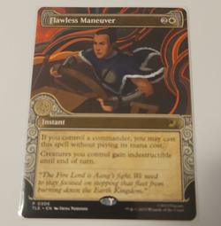Magic: The Gathering Flawless Maneuver Rare EN Ext Art 0506 - Image 1