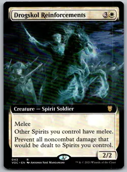 Drogskol Reinforcements (Extended Art) 43 Commander: Innistrad: Crimson Vow - Image 1
