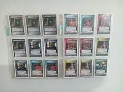 Star Trek CCG 1E First Anthology Complete Set/6 WB Preview Cards + Duplicates NM - Image 1