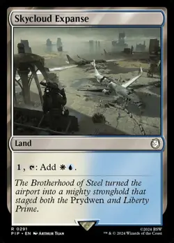 Skycloud Expanse NM-Mint Universes Beyond: Fallout MTG - Image 1
