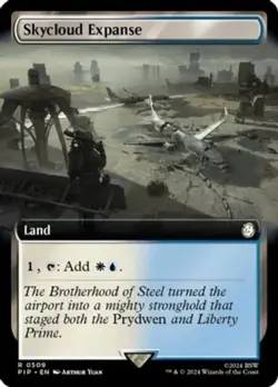Skycloud Expanse - Extended Art NM-Mint Universes Beyond: Fallout MTG - Image 1