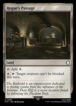 Rogue's Passage NM-Mint Universes Beyond: Fallout MTG - Image 1