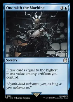 One with the Machine NM-Mint Universes Beyond: Fallout MTG - Image 1