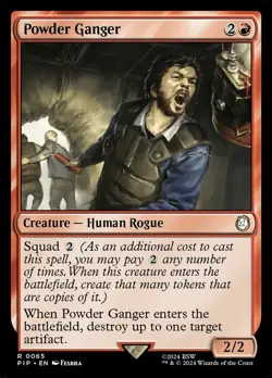 Powder Ganger NM-Mint Universes Beyond: Fallout MTG - Image 1