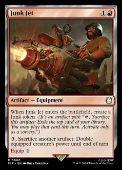 Junk Jet NM-Mint Universes Beyond: Fallout MTG - Image 1