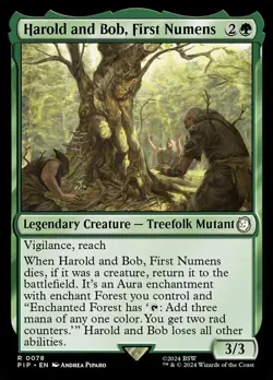 Harold and Bob, First Numens NM-Mint Universes Beyond: Fallout MTG - Image 1
