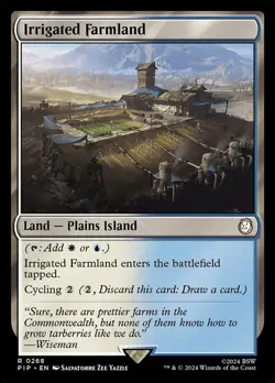 Irrigated Farmland NM-Mint Universes Beyond: Fallout MTG - Image 1
