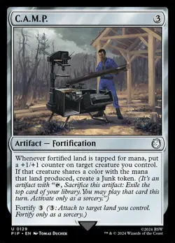 C.A.M.P. NM-Mint Universes Beyond: Fallout MTG - Image 1
