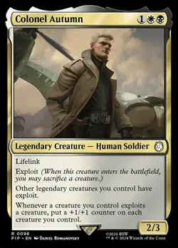 Colonel Autumn NM-Mint Universes Beyond: Fallout MTG - Image 1