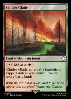 Cinder Glade NM-Mint Universes Beyond: Fallout MTG - Image 1