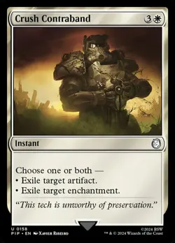 Crush Contraband NM-Mint Universes Beyond: Fallout MTG - Image 1