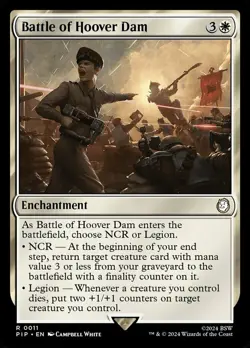 Battle of Hoover Dam NM-Mint Universes Beyond: Fallout MTG - Image 1