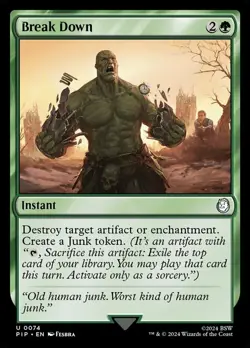 Break Down NM-Mint Universes Beyond: Fallout MTG - Image 1
