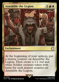 Assemble the Legion NM-Mint Universes Beyond: Fallout MTG - Image 1