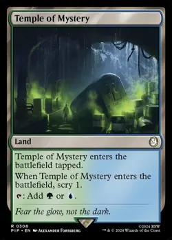 Temple of Mystery NM-Mint Universes Beyond: Fallout MTG - Image 1