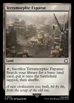 Terramorphic Expanse NM-Mint Universes Beyond: Fallout MTG - Image 1