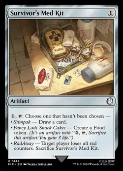 Survivor's Med Kit NM-Mint Universes Beyond: Fallout MTG - Image 1