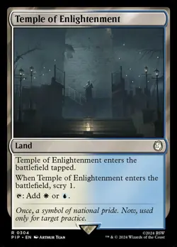 Temple of Enlightenment NM-Mint Universes Beyond: Fallout MTG - Image 1