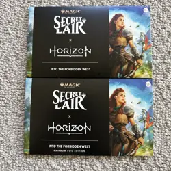 MTG Secret Lair Horizon: Into The Forbidden West (Rainbow Foil Edition) Sealed - Image 1