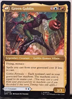 MTG "Spider-Man" - Norman Osborn #39 (Mythic) - Image 2