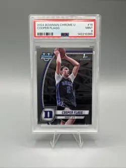 2025 Bowman Chrome 1st Bowman Cooper Flagg PSA 9 #16 - Image 1