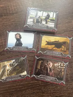 Game Of Thrones Tyrion Journey Cards, Incomplete Set 22 Cards Plus 5 Extras - Image 1
