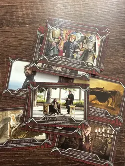 Game Of Thrones Tyrion Journey Cards, Incomplete Set 22 Cards Plus 5 Extras - Image 3