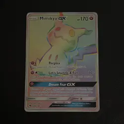The Pokemon Company Mimikyu GX 226/214 Lost Thunder Secret Rare Full Art Holo - Image 1